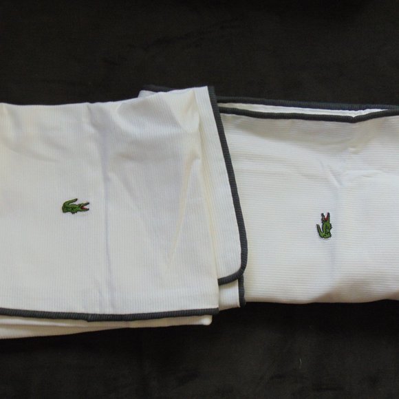 Lacoste Bedding 2 X Lacoste Bed Pillow Caces Queen White Poshmark